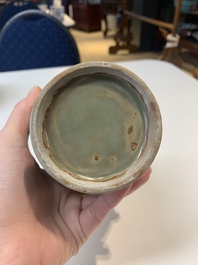 Seven Chinese Longquan celadon wares, Yuan/Ming