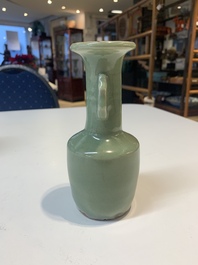 Seven Chinese Longquan celadon wares, Yuan/Ming