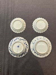 26 Chinese blue and white wares, Wanli/Qianlong