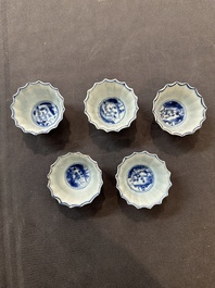 26 Chinese blue and white wares, Wanli/Qianlong