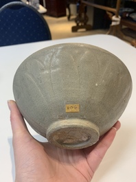 Seven Chinese Longquan celadon wares, Yuan/Ming