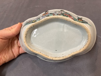 15 Chinese famille rose and verte wares, 19/20th C.