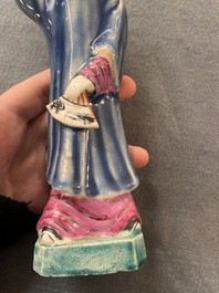 Six Chinese famille rose figures of merry ladies, Qianlong/Jiaqing