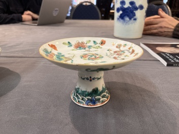 An impressive collection of 53 Chinese famille rose saucers, dishes and bowls, 19th C.