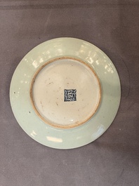 15 Chinese famille rose and verte wares, 19/20th C.