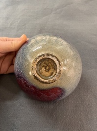 A Chinese junyao purple-splashed bowl, Ming or later