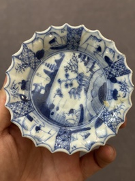 26 Chinese blue and white wares, Wanli/Qianlong