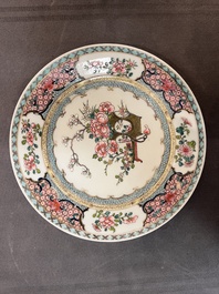 15 Chinese famille rose and verte wares, 19/20th C.