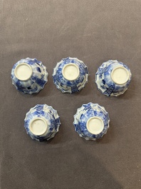 26 Chinese blue and white wares, Wanli/Qianlong