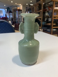 Seven Chinese Longquan celadon wares, Yuan/Ming