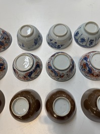 An extensive collection of 71 pieces of Chinese porcelain, Yongzheng and later