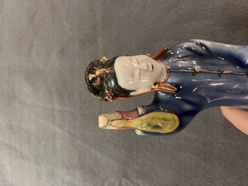 Six Chinese famille rose figures of merry ladies, Qianlong/Jiaqing