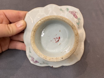 15 Chinese famille rose and verte wares, 19/20th C.