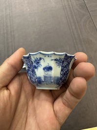 26 Chinese blue and white wares, Wanli/Qianlong