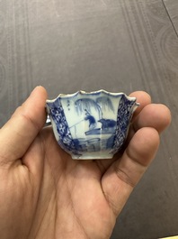 26 Chinese blue and white wares, Wanli/Qianlong