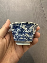 26 Chinese blue and white wares, Wanli/Qianlong