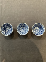 26 Chinese blue and white wares, Wanli/Qianlong
