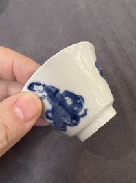 30 Chinese blue, white and polychrome wares, Kangxi and later