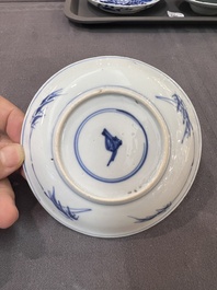 30 Chinese blue, white and polychrome wares, Kangxi and later