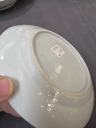 22 Chinese blue and white wares, Kangxi and later