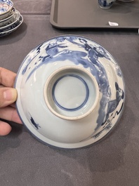 30 Chinese blue, white and polychrome wares, Kangxi and later