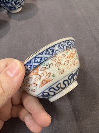 30 Chinese blue, white and polychrome wares, Kangxi and later