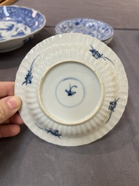 22 Chinese blue and white wares, Kangxi and later