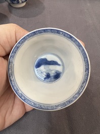 30 Chinese blue, white and polychrome wares, Kangxi and later