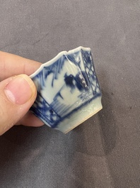 30 Chinese blue, white and polychrome wares, Kangxi and later