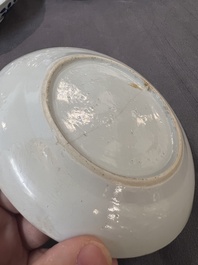 22 Chinese blue and white wares, Kangxi and later
