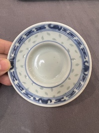 30 Chinese blue, white and polychrome wares, Kangxi and later