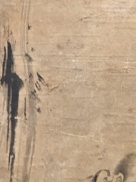Japanese School, after Mokuan Reien 黙庵 (d. 1345): 'Three sleepers', ink on paper, probably 16/17th C.