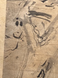 Japanese School, after Mokuan Reien 黙庵 (d. 1345): 'Three sleepers', ink on paper, probably 16/17th C.