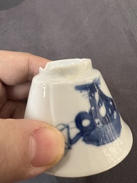 30 Chinese blue, white and polychrome wares, Kangxi and later