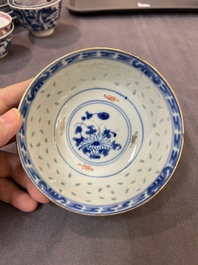30 Chinese blue, white and polychrome wares, Kangxi and later