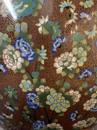 A Chinese cloisson&eacute; 'butterfly' jardini&egrave;re, 20th C.