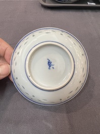 30 Chinese blue, white and polychrome wares, Kangxi and later