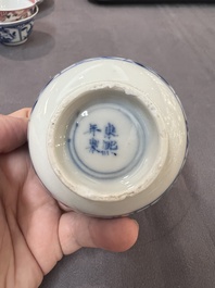 30 Chinese blue, white and polychrome wares, Kangxi and later