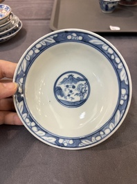 30 Chinese blue, white and polychrome wares, Kangxi and later