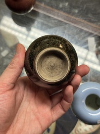 Five Chinese monochrome wares, 19th C.