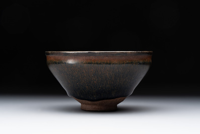 A Chinese Jian 'hare fur' tea bowl, Song