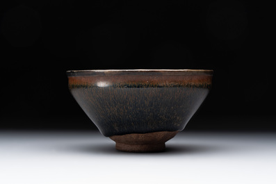 A Chinese Jian 'hare fur' tea bowl, Song