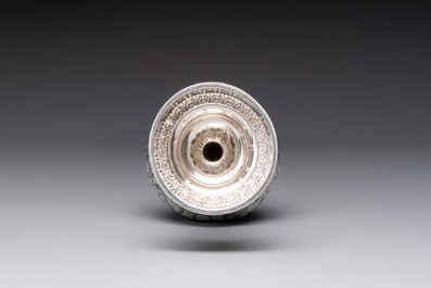 A French silver griffon-form rose water sprinkler for the Ottoman market, 18/19th C.