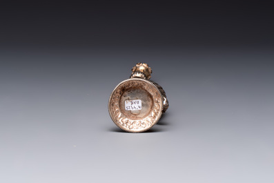 An Ottoman silver rose water sprinkler, 18/19th C.