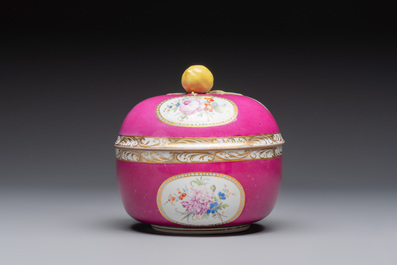 A polychrome gilt Meissen porcelain tureen and cover for the Ottoman market, Germany, ca. 1780-1800