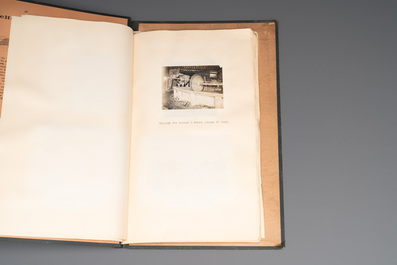 A photo album with sights and landmarks in China by staff of the Belgian Embassy, 20th C.