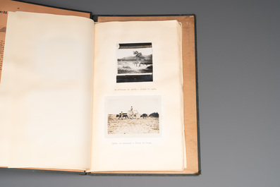 A photo album with sights and landmarks in China by staff of the Belgian Embassy, 20th C.