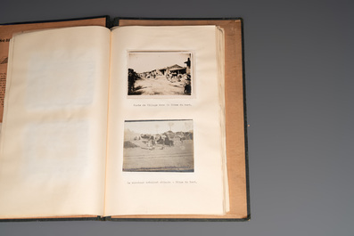 A photo album with sights and landmarks in China by staff of the Belgian Embassy, 20th C.