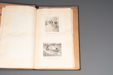 A photo album with sights and landmarks in China by staff of the Belgian Embassy, 20th C.