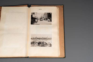 A photo album with sights and landmarks in China by staff of the Belgian Embassy, 20th C.